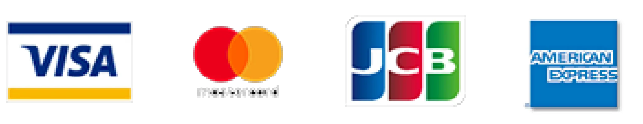 利用可能クレジット会社のロゴ